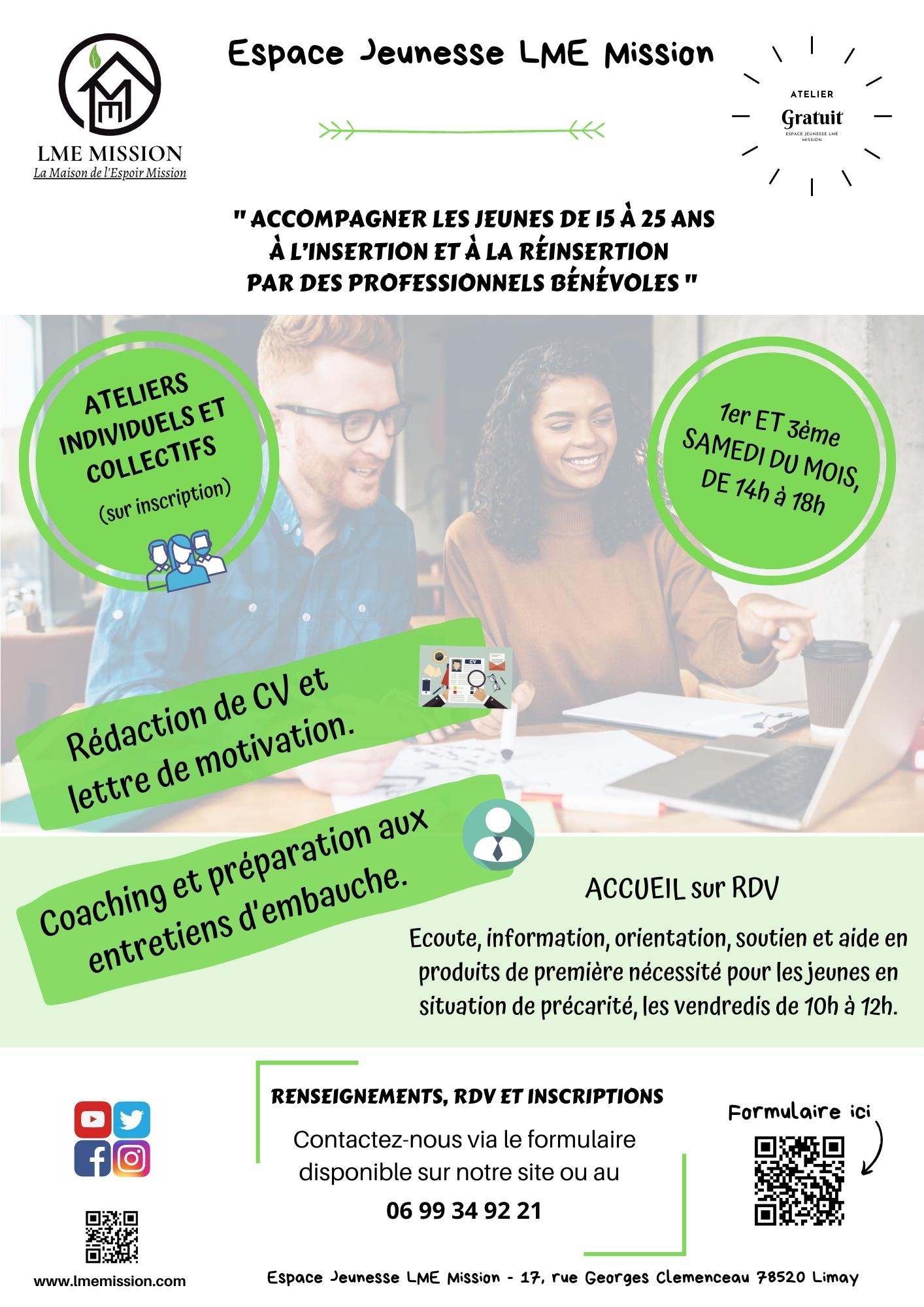 Espace jeunesse flyer