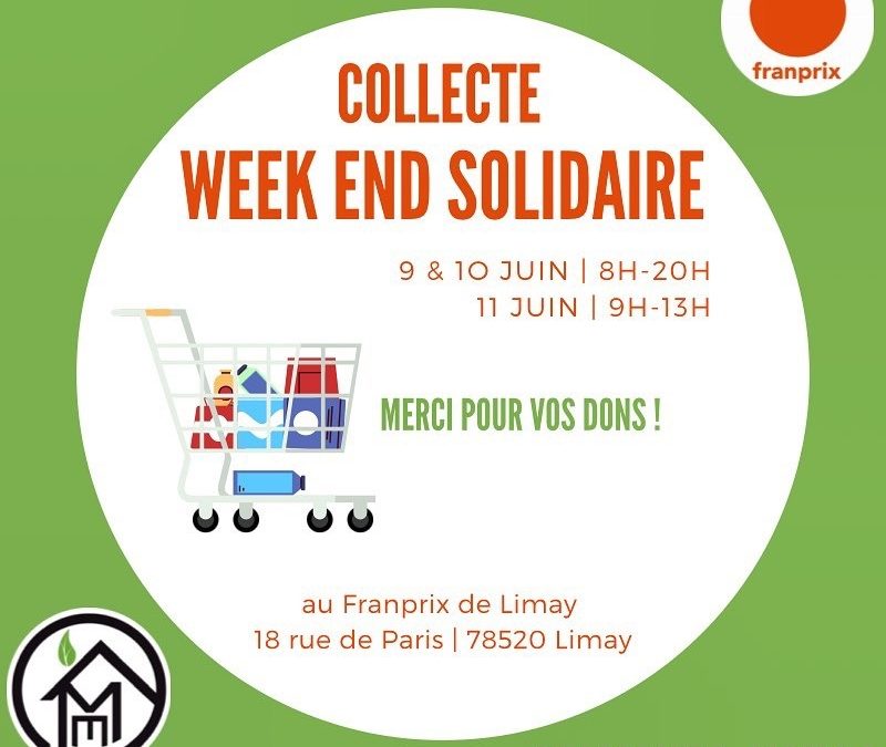 Collecte Week-end solidaire au Franprix de Limay